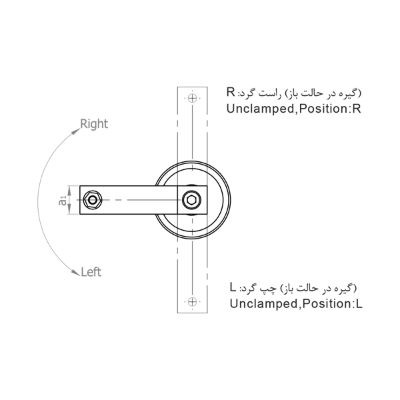 تصویر گیره چرخشی مدل PCR