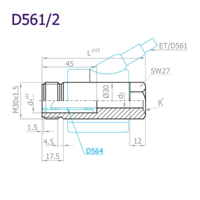 بوش انتقال مدل D561