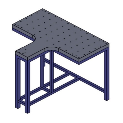 میز دستگاه قلاویززن