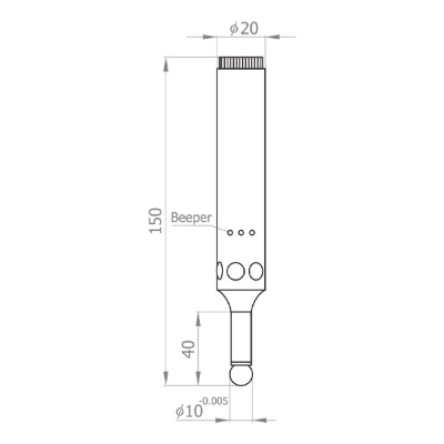 شماتیک مماس یاب آژیری نوری مدل SK20
