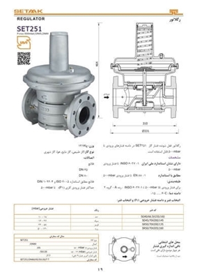 Picture of Gas Pressure Regulator