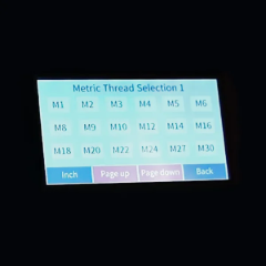 نمایشگر دستگاه قلاویز زن برقی