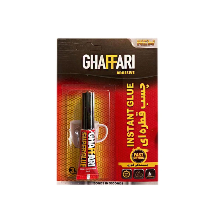 چسب قطره ای 3 گرمی غفاری مدل SUPERGLVE