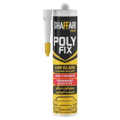 چسب سیلیکون مخصوص شیشه اتومبیل POLY FIX